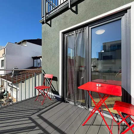 Appartamento Bonquartier - Design Mit Balkon, Arbeitsplatz Und Parkplatz *