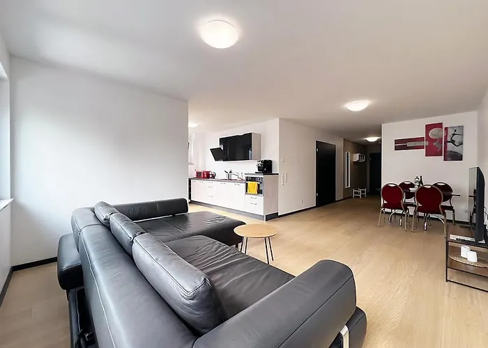 شقة Bonquartier - Design Mit Balkon, Arbeitsplatz Und Parkplatz