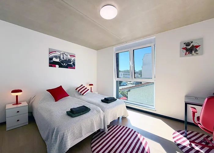 شقة Bonquartier - Design Mit Balkon, Arbeitsplatz Und Parkplatz فاختبيرغ