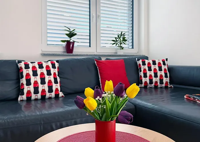 شقة Bonquartier - Design Mit Balkon, Arbeitsplatz Und Parkplatz فاختبيرغ