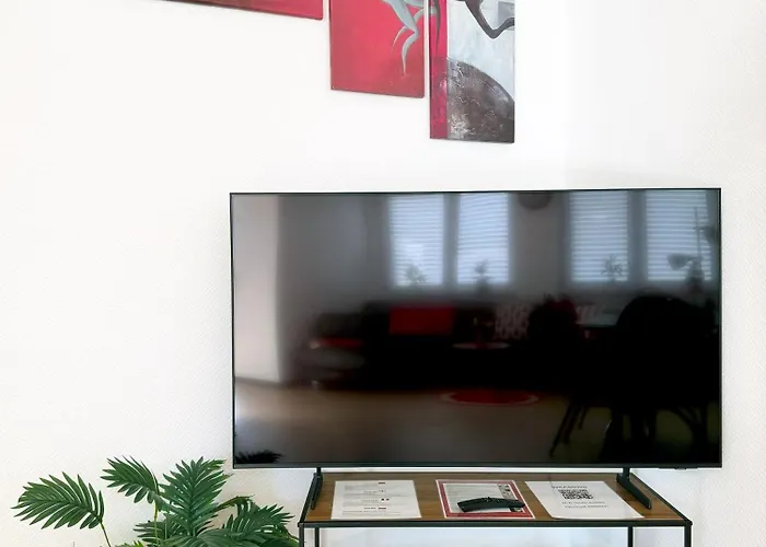 شقة Bonquartier - Design Mit Balkon, Arbeitsplatz Und Parkplatz