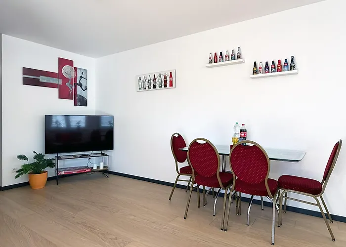 شقة Bonquartier - Design Mit Balkon, Arbeitsplatz Und Parkplatz