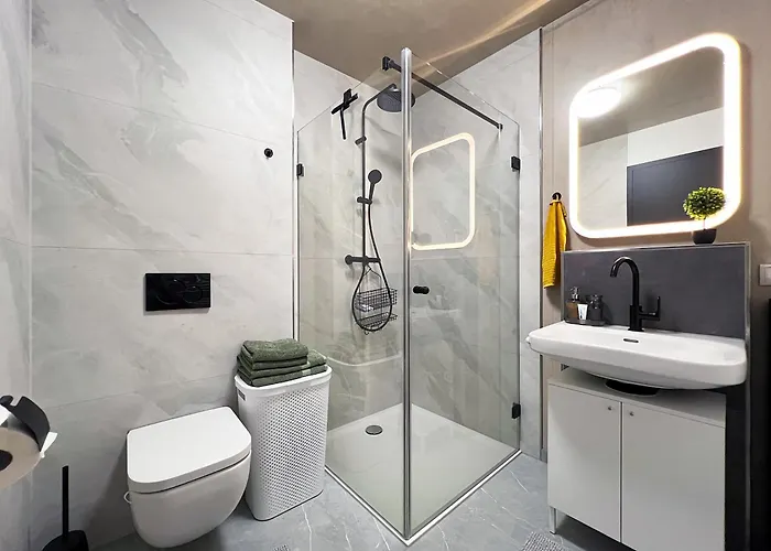 شقة Bonquartier - Design Mit Balkon, Arbeitsplatz Und Parkplatz