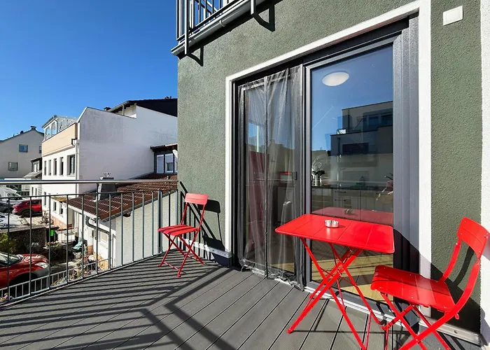 شقة Bonquartier - Design Mit Balkon, Arbeitsplatz Und Parkplatz *